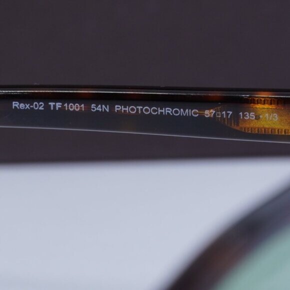 Tom Ford Rex 02 FT1001 54N Aviator Sunglasses - Havana/Green - Picture 6 of 9